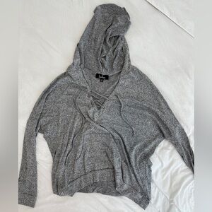 Lulu's Heather Gray Women's Hoodie